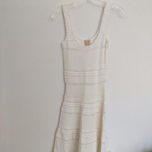 Torn by Ronny Kobo White Dress Size XS